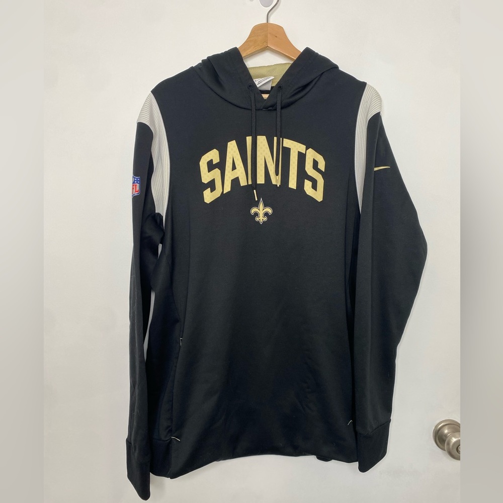 New Orleans Saints Nike NFL On-Field Hoodie, Size XL